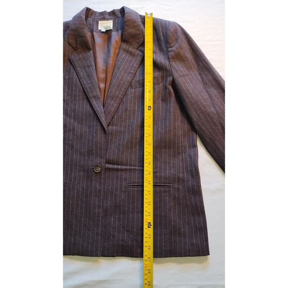 Vintage 1950s Tailored by Handmacher Wool Skirt Suit Set Size 14 USA - Picture 12 of 16